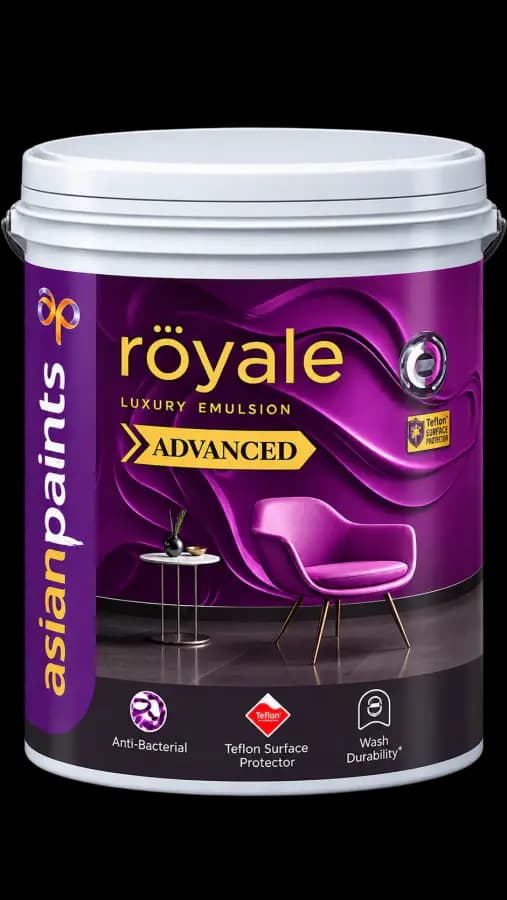 Asian Paints Royale Advanced — luxury emulsion, smooth matt