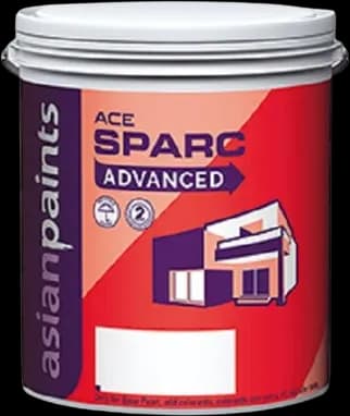 Asian Paints product and shade work stocked at the Skypaint counter, image 13